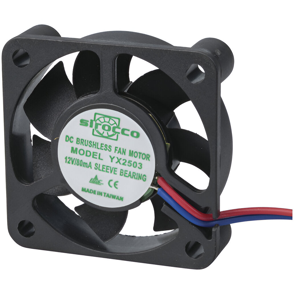 40mm 12V DC Thin Fan | DC Fans | Rapid Robotics Australia