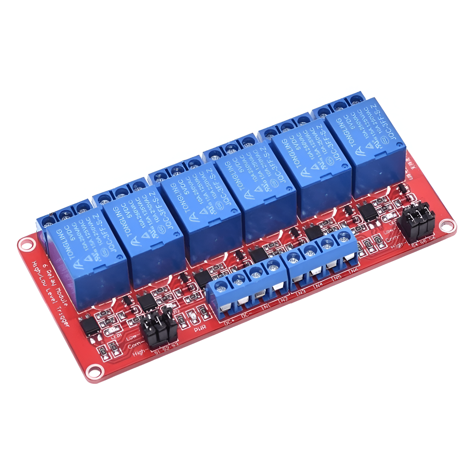 Addressable Six Relay Module 6 Channel Relay Module | Relay Module | Rapid Robotics Australia