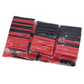 150 Piece Red & Black Heatshrink Assortment Kit (2:1 Shrink Ratio)