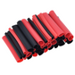 150 Piece Red & Black Heatshrink Assortment Kit (2:1 Shrink Ratio)