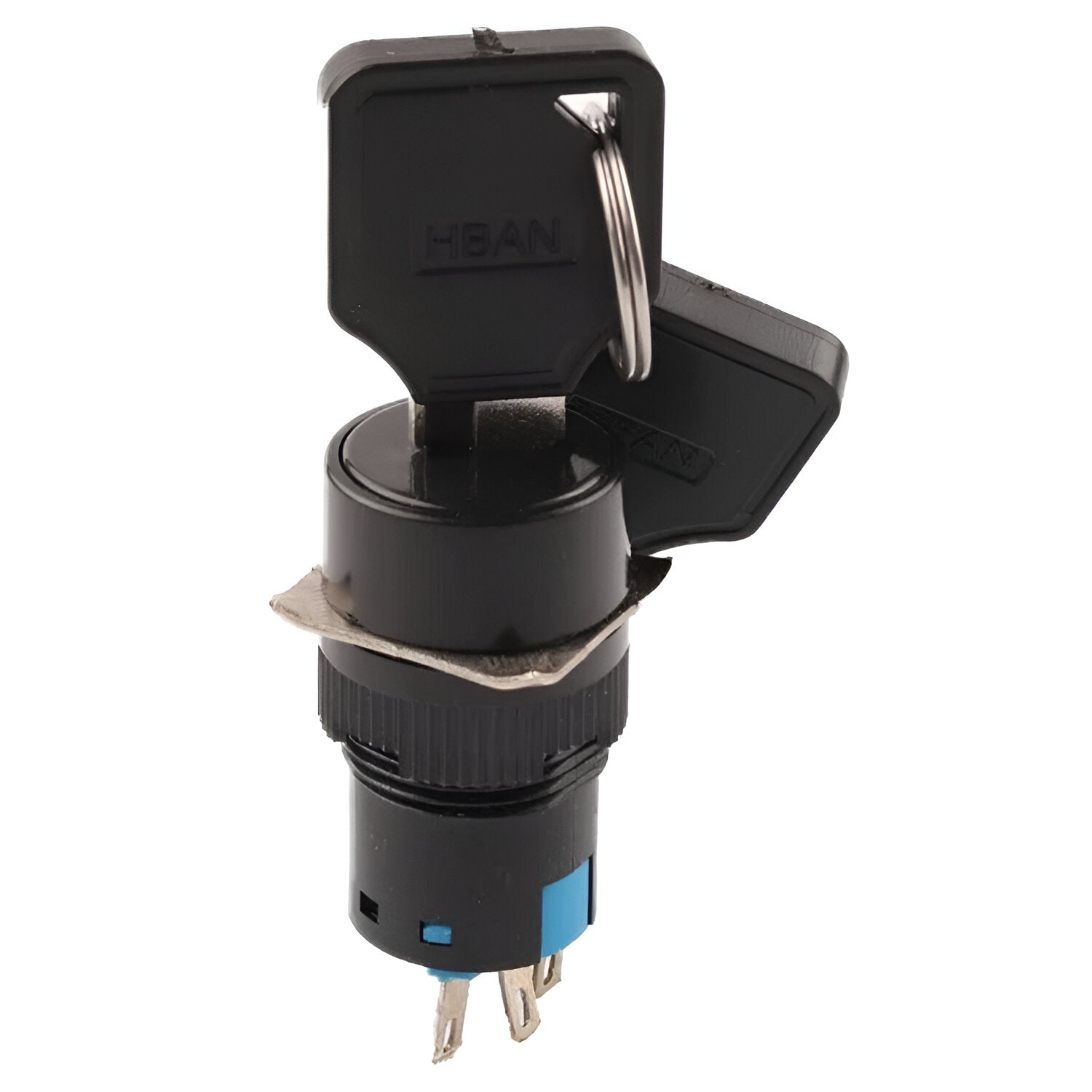 Robot Switch Key DPDT Round Rotary Key Switch | Rotary Switch | Rapid Robotics Australia