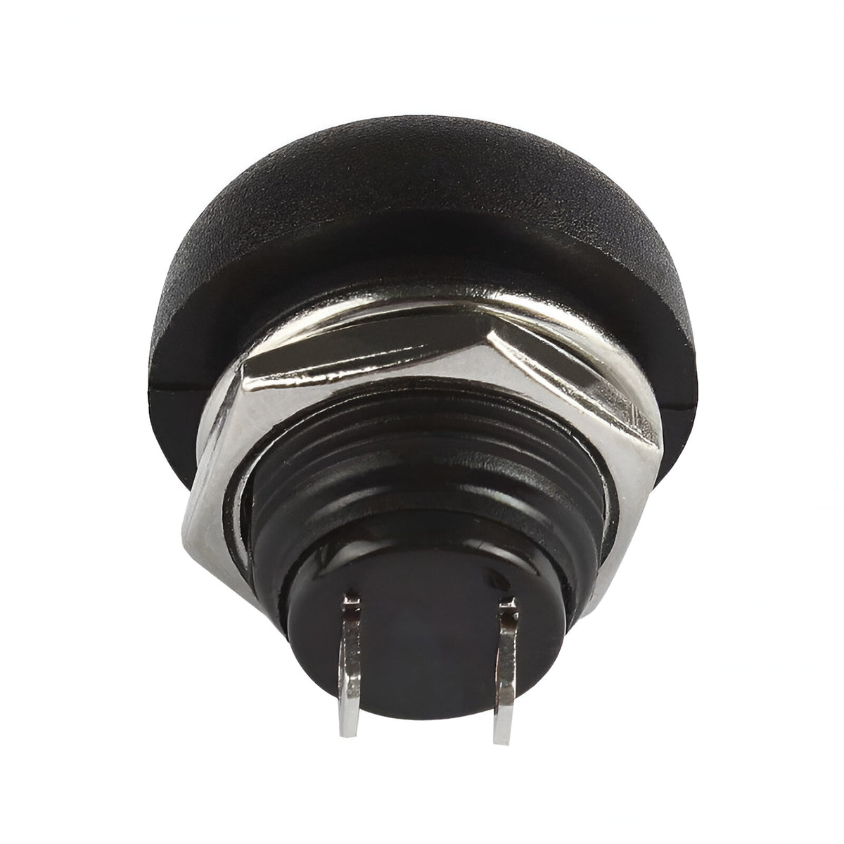 Push Button Switch Robotics 12mm Momentary Black Push Button | Push Button Switch | Rapid Robotics ...