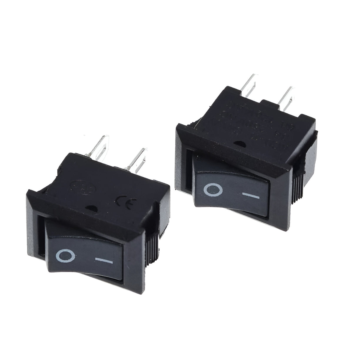 2pin Rocker Switch Square SPST 2-Pin Rocker Switch 3A/250V | Rocker Switch | Rapid Robotics Australia